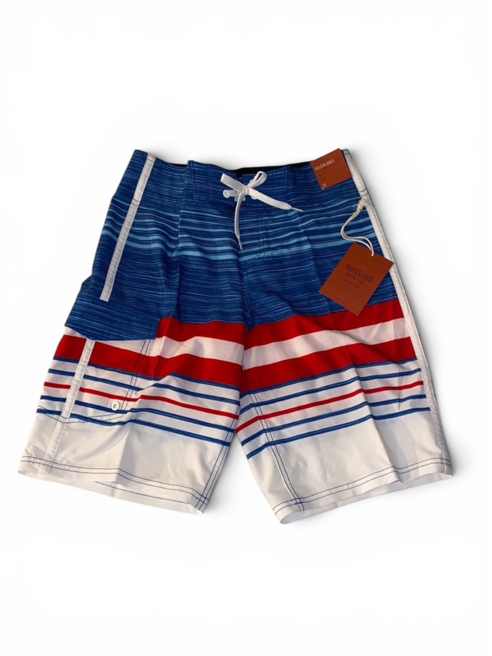 Mossimo Red White And Blue New Size 30 Men’s Board Shorts Beach
